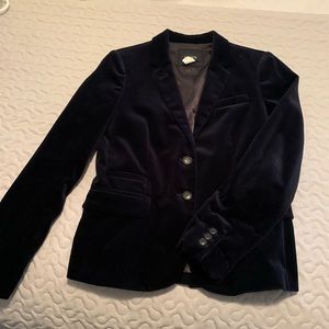 J Crew Velvet Blazer